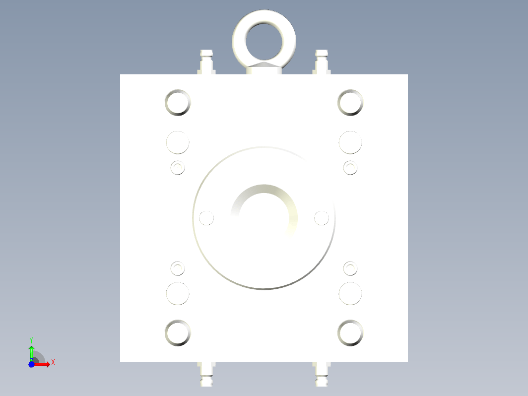 保护壳 注塑模具 stp