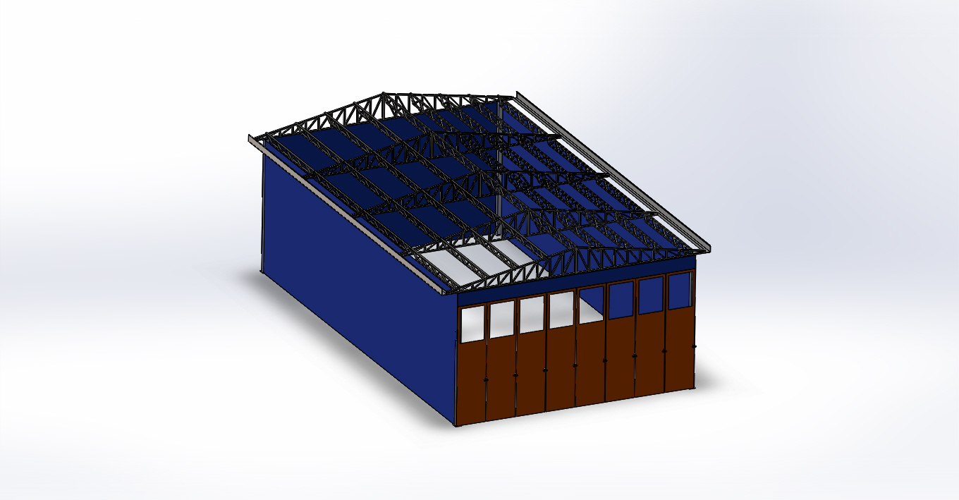 储物仓库简易结构
