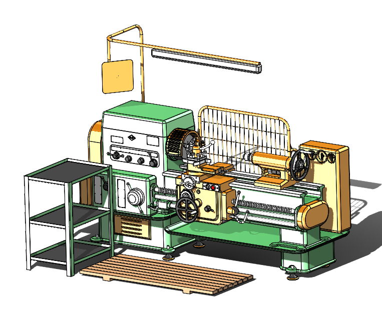 Lathe Machine 1K62车床