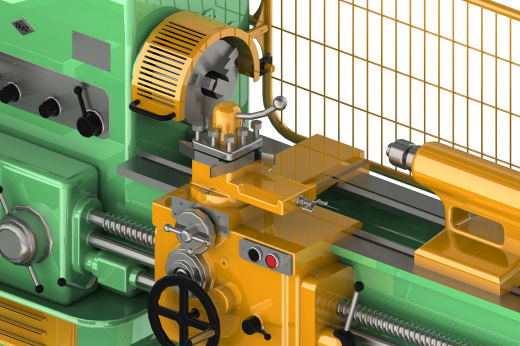 Lathe Machine 1K62车床缩略图