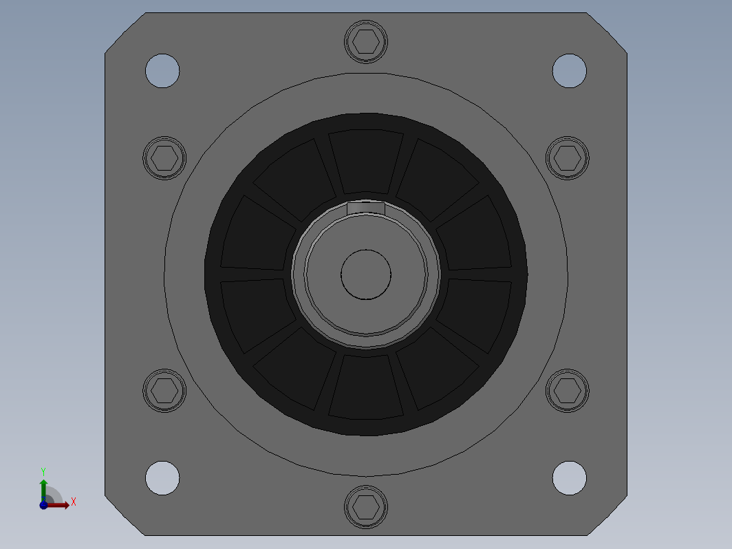 PLF160转120(孔输出)[PLF160-4-S2-P2-40]精密行星减速机