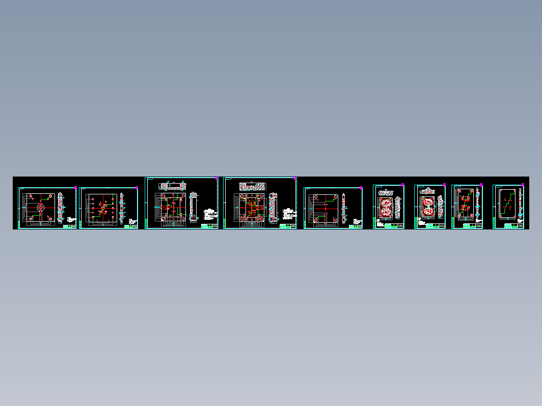 玩具相机前壳注塑模具设计含三维+CAD+说明书