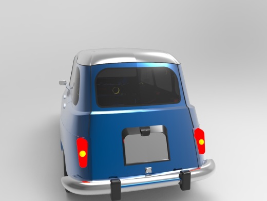 Renault-4l轿车外形设计缩略图