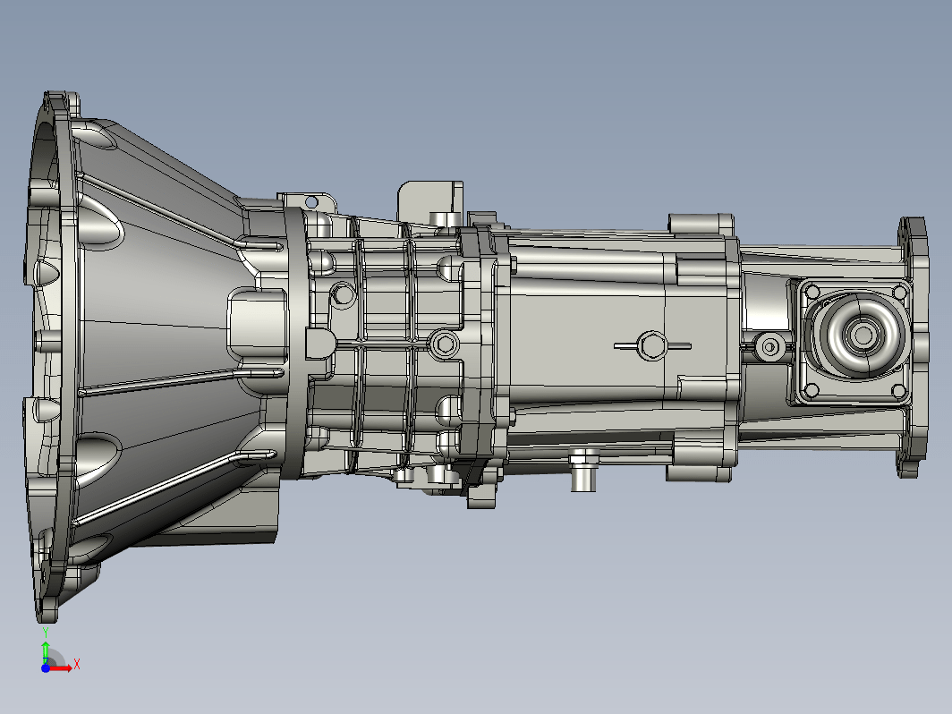 帕杰罗JC538T6变速箱和离合器