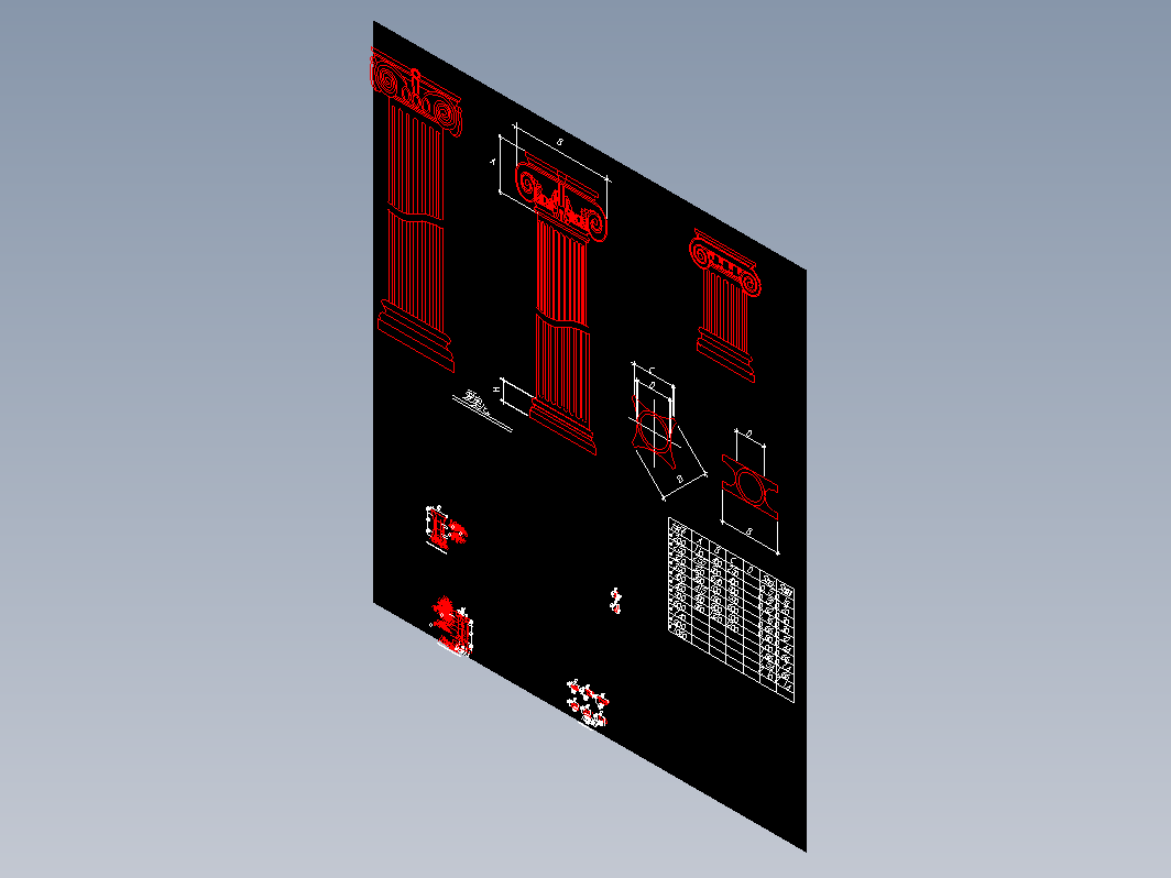 围墙栏杆施工图集-F0115