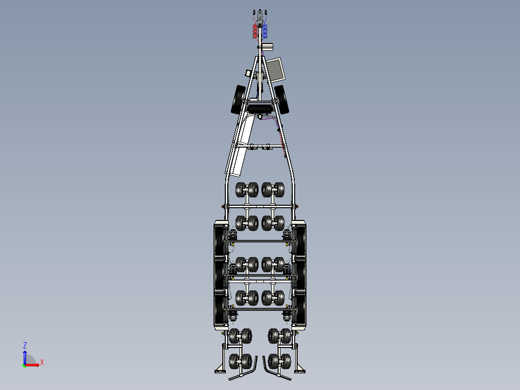 tri-axle船用拖车