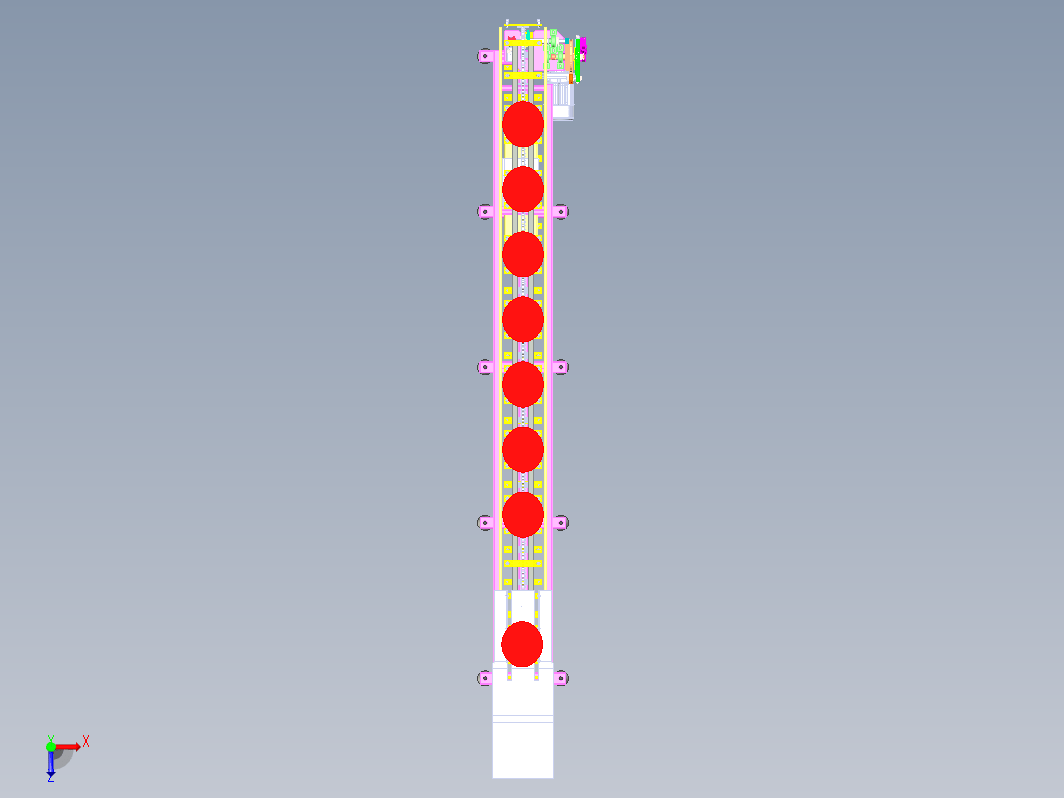 步进式输送机2