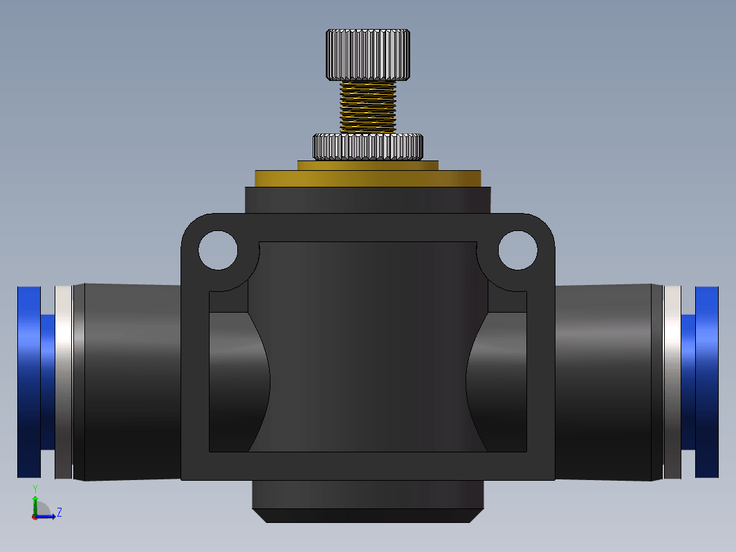 LSA-12限流阀（气管直径12mm）