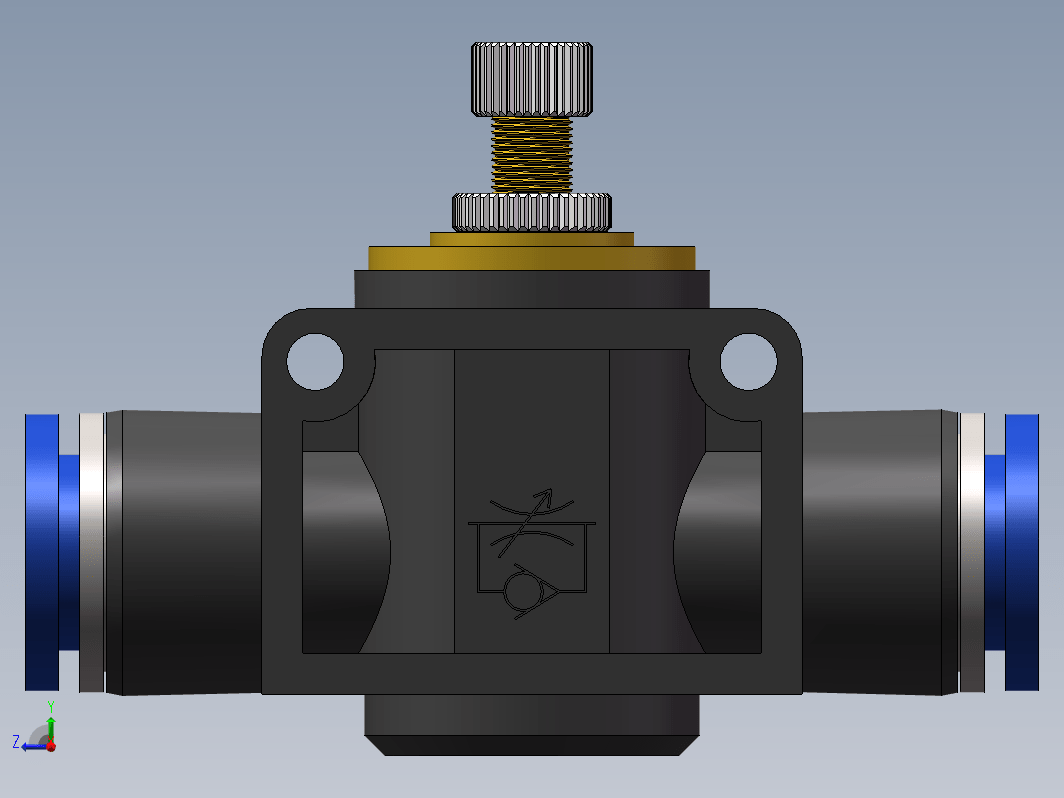 LSA-12限流阀（气管直径12mm）