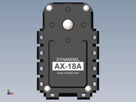 舵机  dynamixel-ax-18a-robotis SW STP缩略图