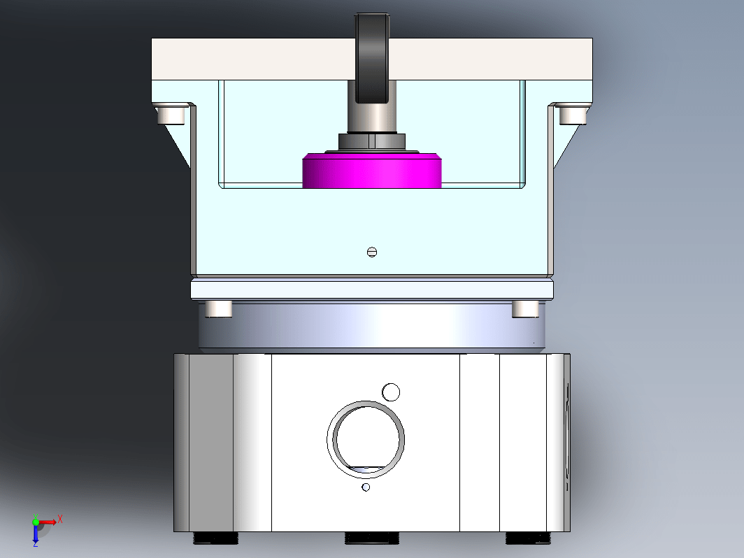 CNC 数控机床转台机构