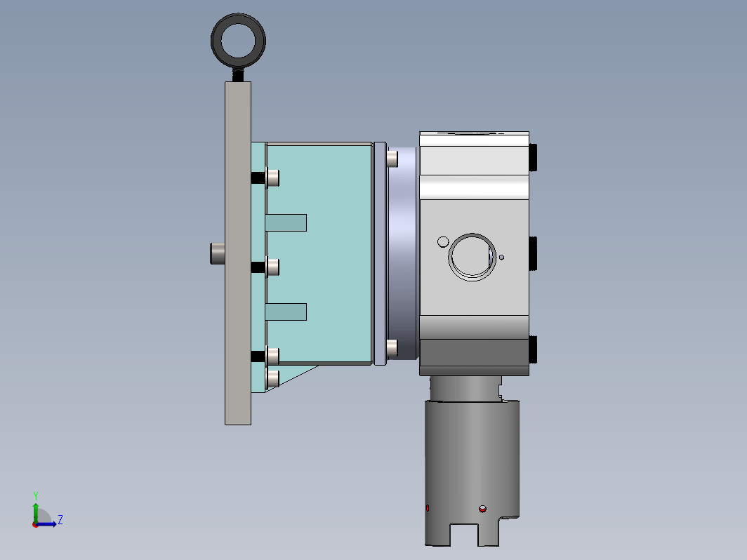 CNC 数控机床转台机构