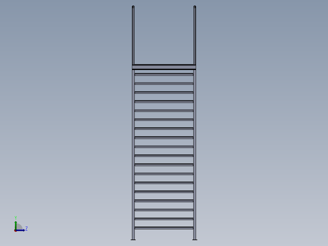 钢结构桥模型