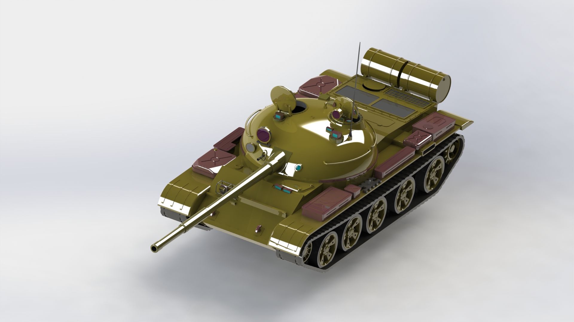 T-62主战坦克玩具