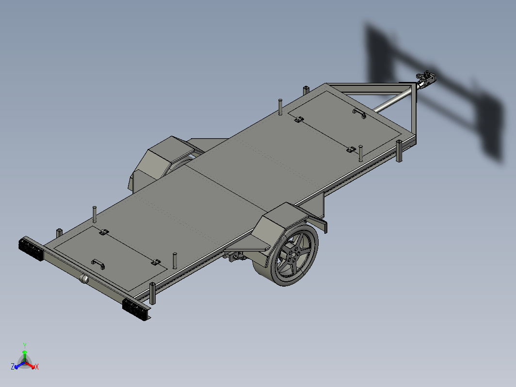 wagon for transport运输平板拖车