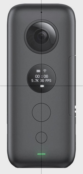 nsta360 one x鱼眼全景相关造型缩略图