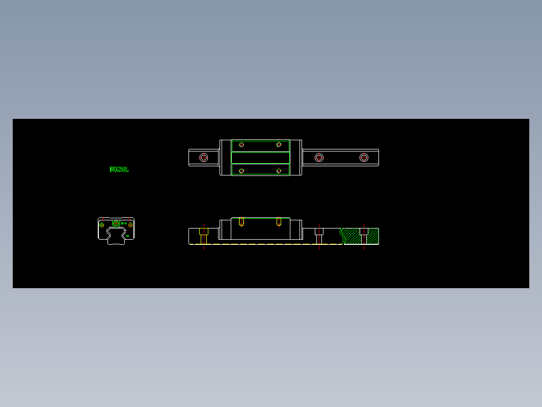 直线导轨BRX25BL