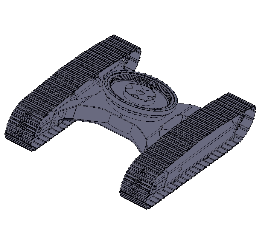 8吨履带底盘三维SW2016无参