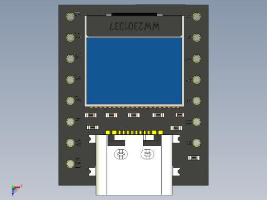ESP32-S3-0.42OLED 模块缩略图
