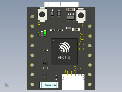 ESP32-S3-0.42OLED 模块缩略图
