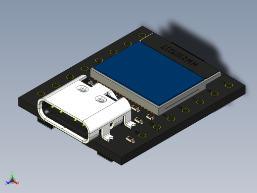 ESP32-S3-0.42OLED 模块缩略图