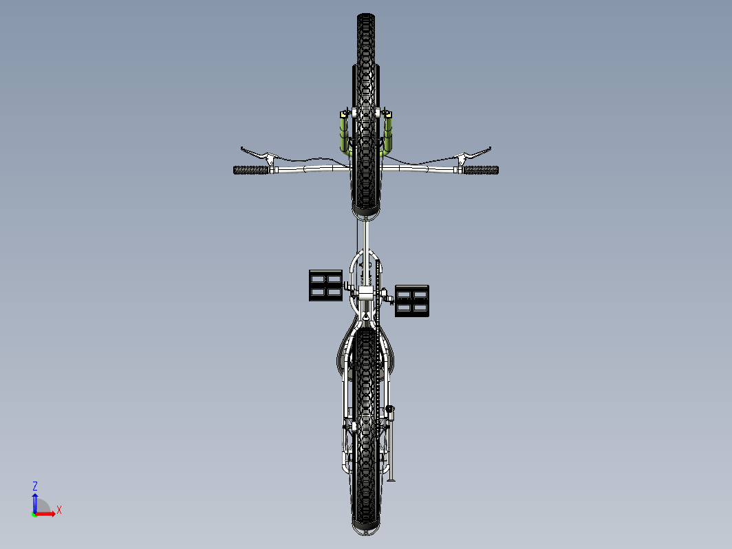 普通Bicycle自行车