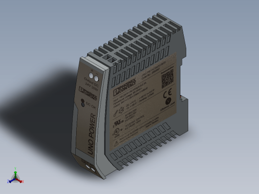 Din导轨式电源装置，UNO-PS1AC24DC30W，PN2902991缩略图