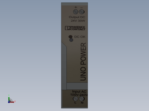 Din导轨式电源装置，UNO-PS1AC24DC30W，PN2902991缩略图