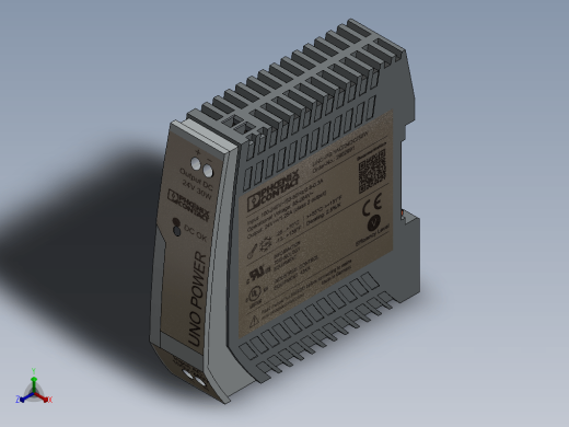 Din导轨式电源装置，UNO-PS1AC24DC30W，PN2902991缩略图