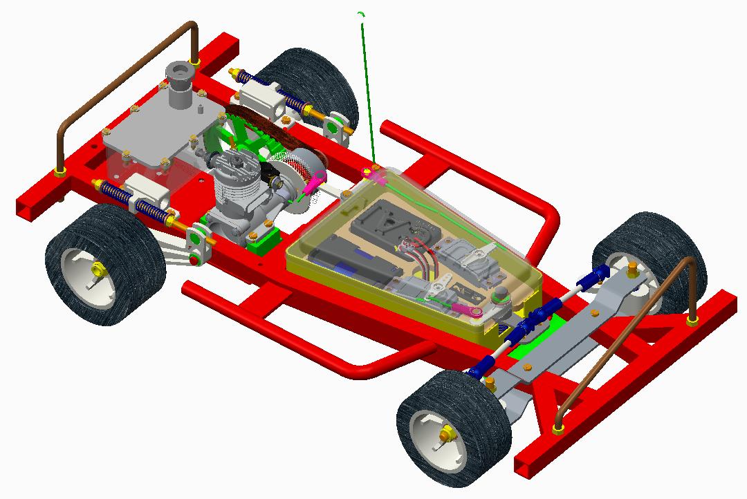 RC Stockcar 1比8遥控模型车