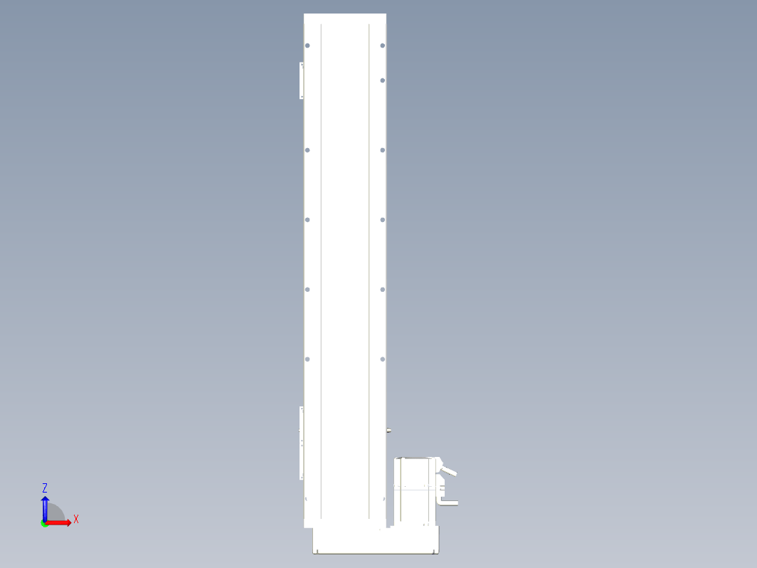 轨道内嵌式螺杆滑台KGH12-500-BR-400W-C4