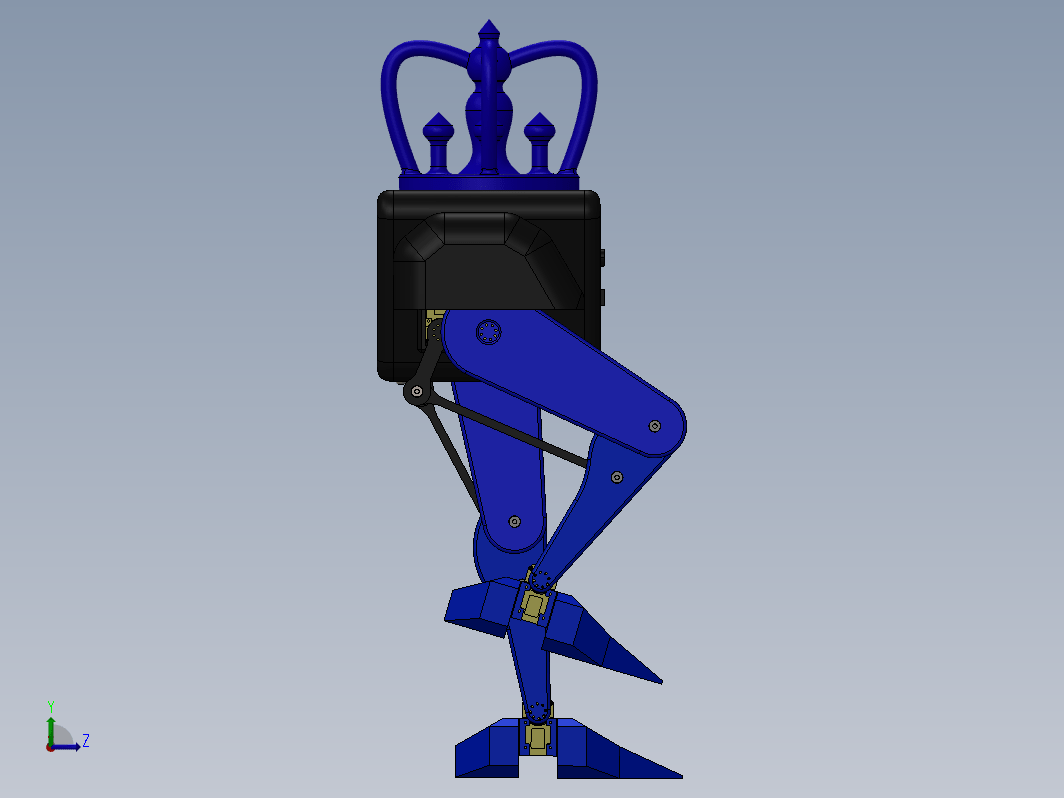 两足机器人初步设计 Preliminary Bipedal