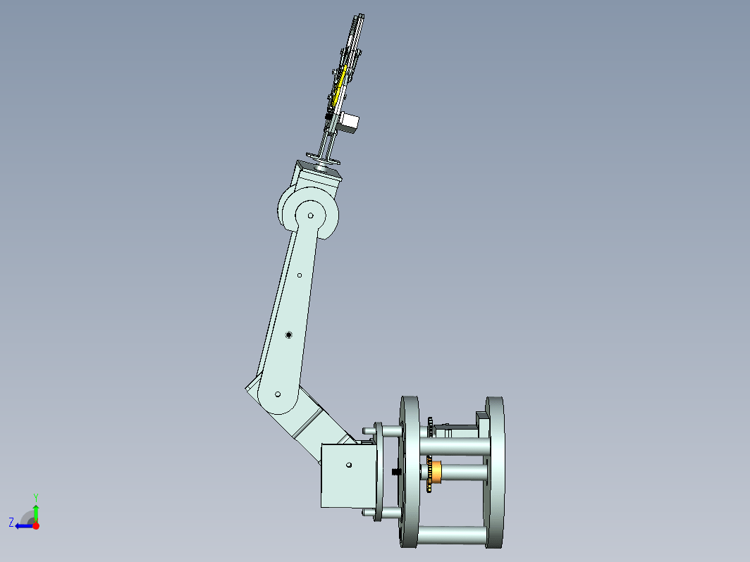 robotic arm 3d model机械臂