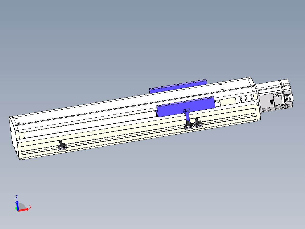 XJ175BS-L400 单轴丝杆滑台 电动线性模组XJ175BS-L400-R3-P750W