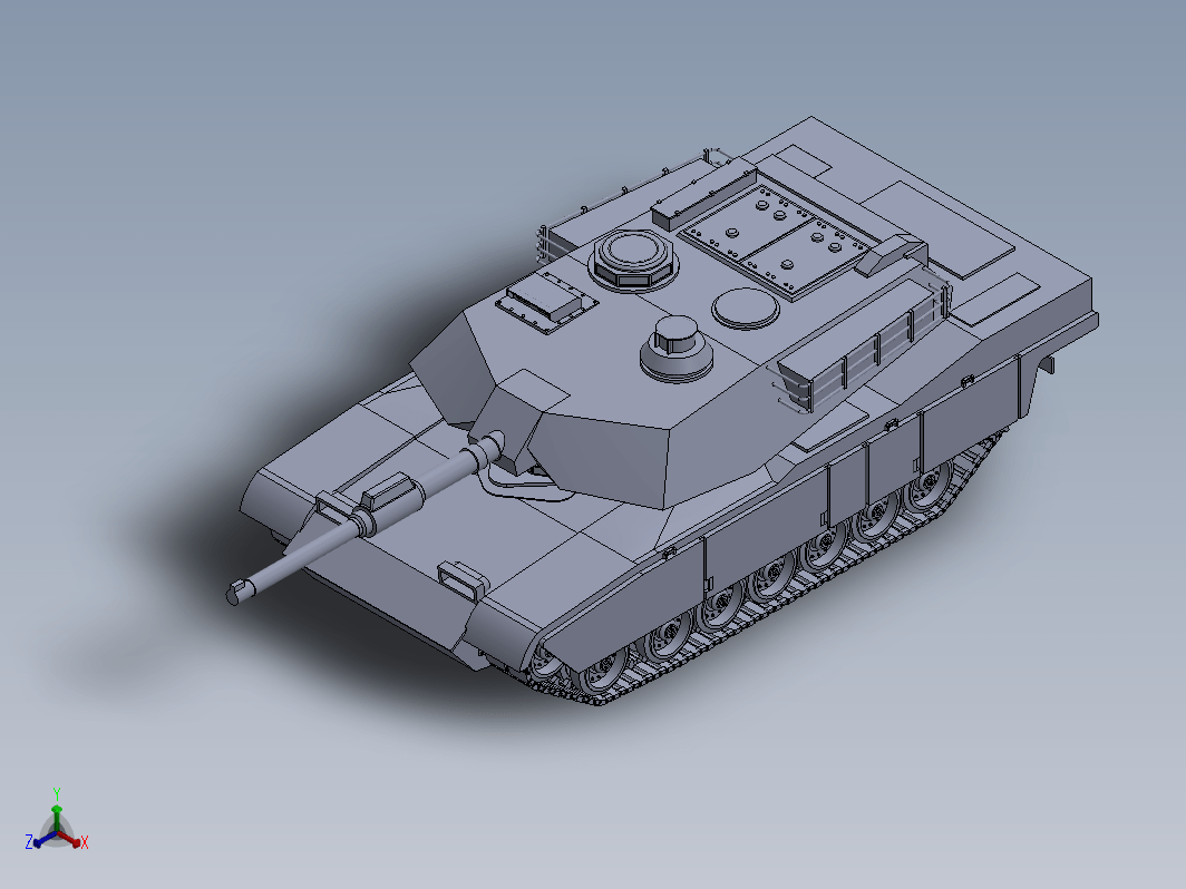 坦克 M1 Abrams Tank