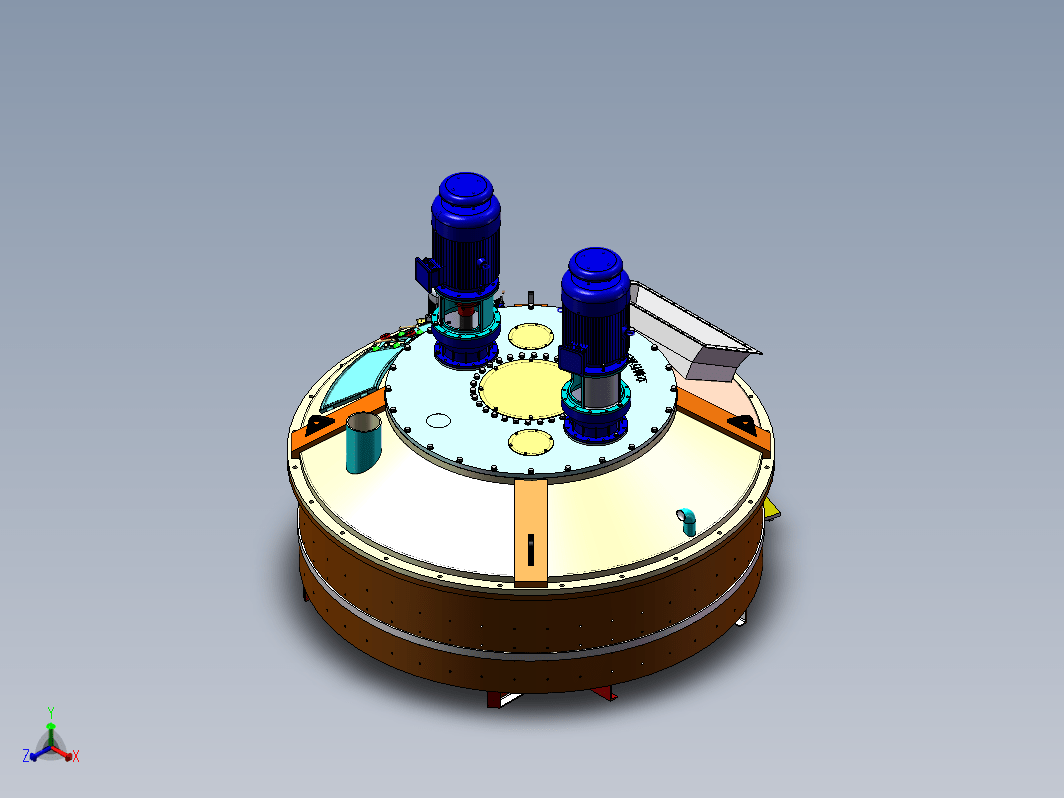 JN1500立轴行星搅拌机