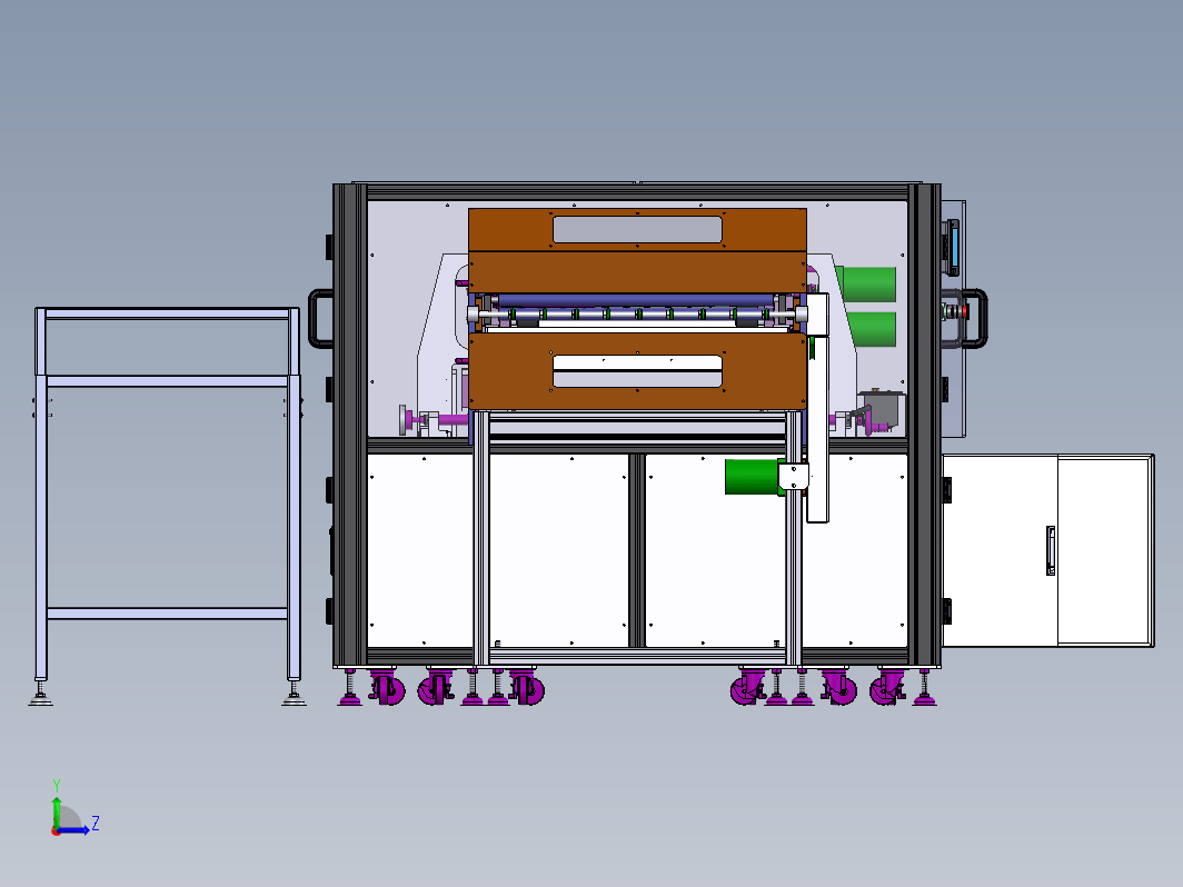 日本购PCB隔板清洗机(含有工程图)