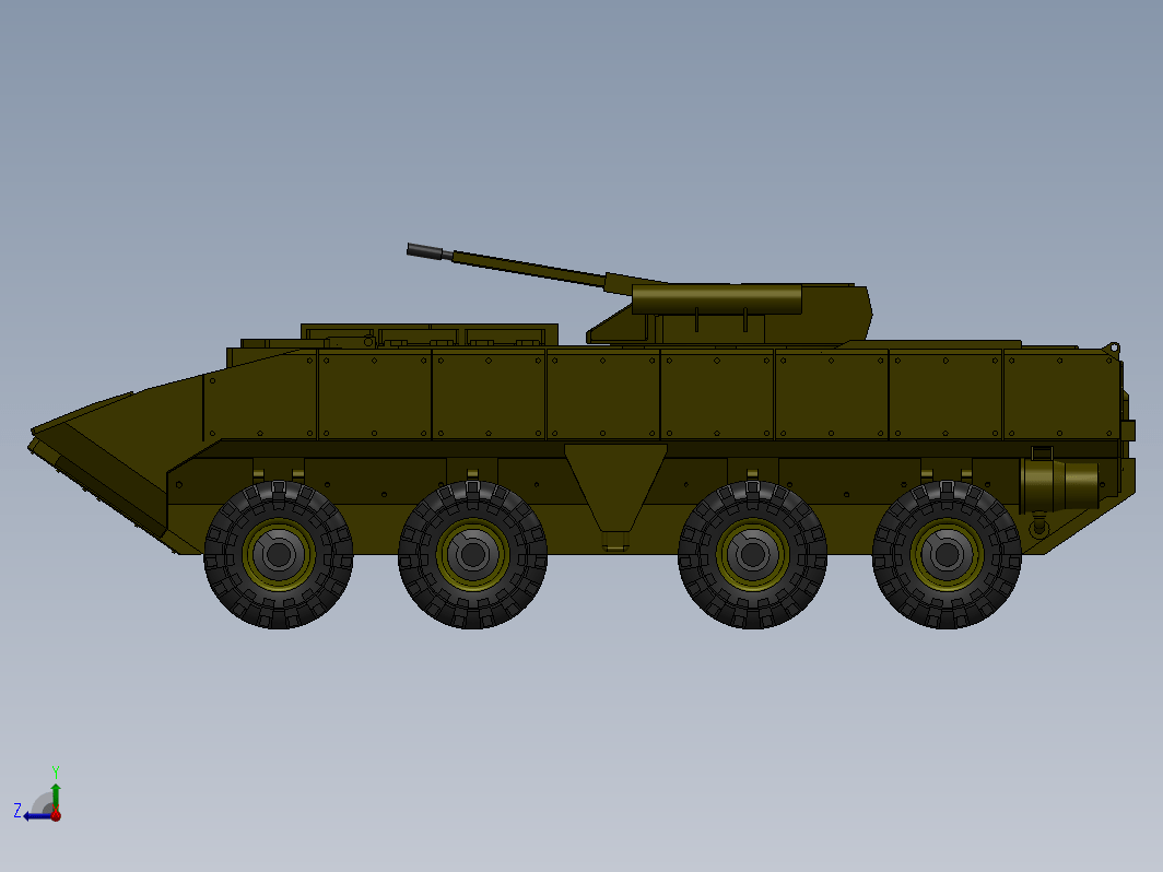 轮式装甲车 BMP Bumerang