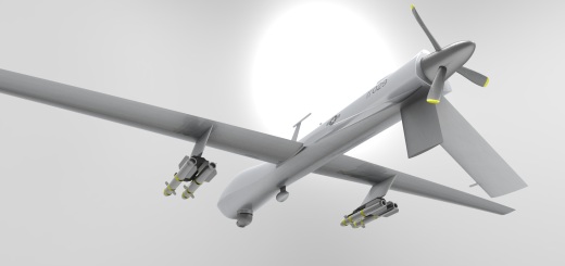 MQ-1捕食者无人侦察机图纸缩略图