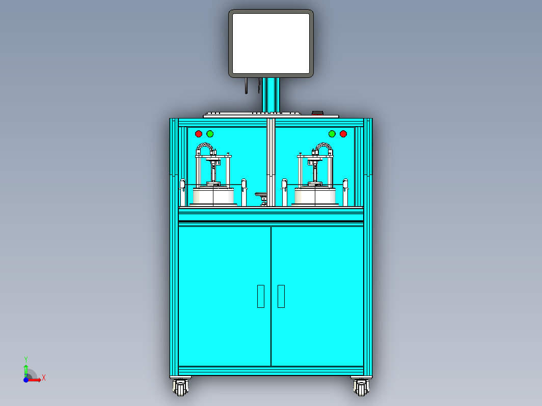 电机空负载性能检测测试机