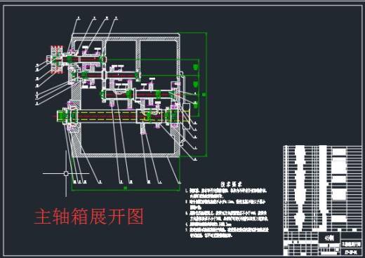 机床主传动变速系统设计【6CAD图+优秀论文 】缩略图