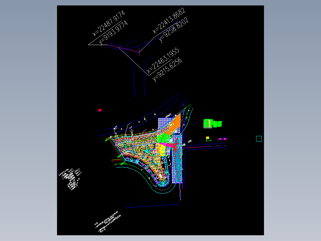 住宅小区景观电气图