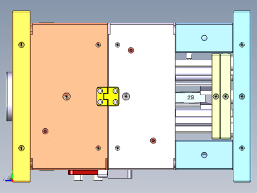 热流道模具 3D模型缩略图