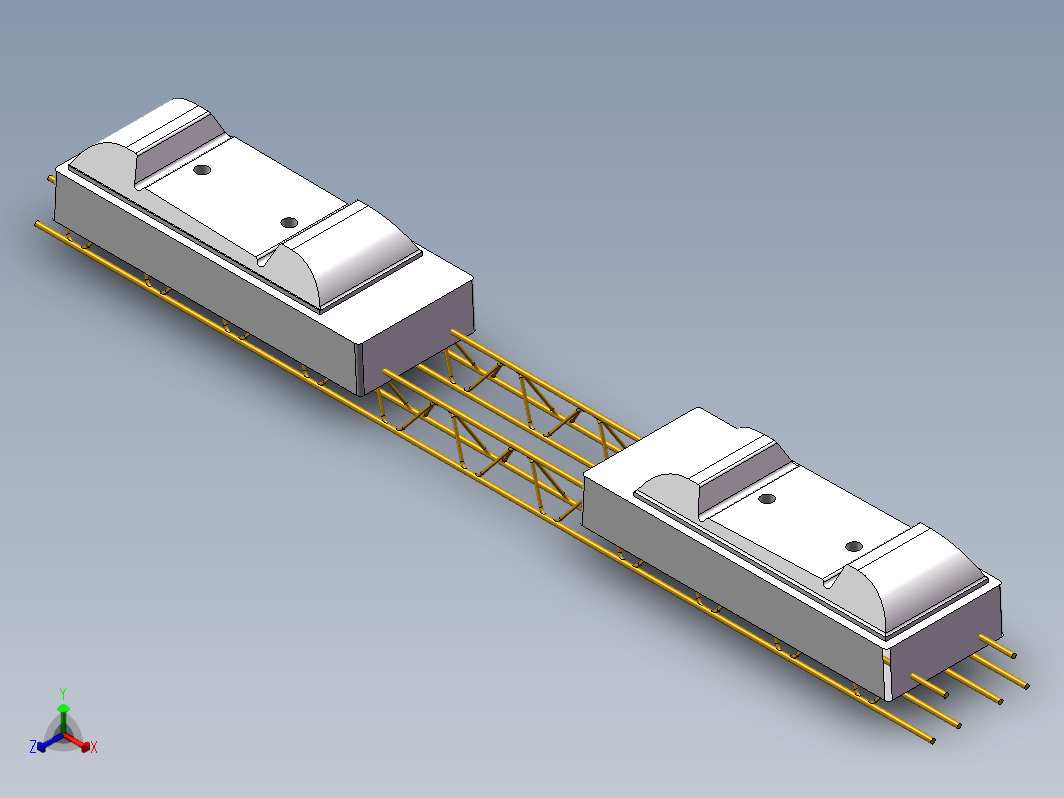 SK-2双块式轨枕