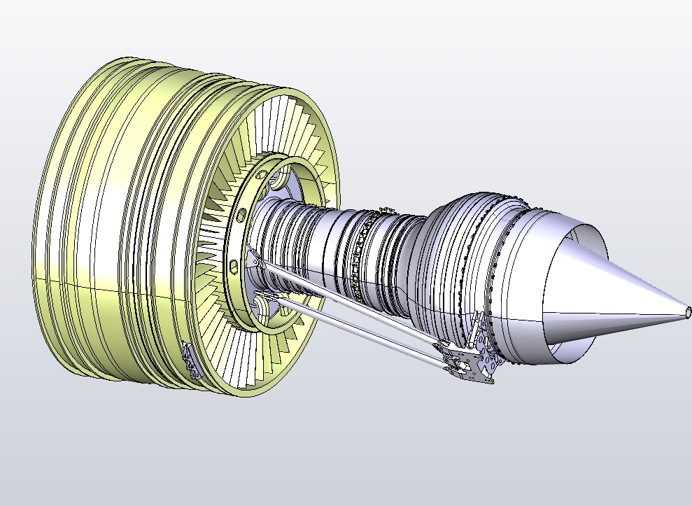 航空发动机CATIA