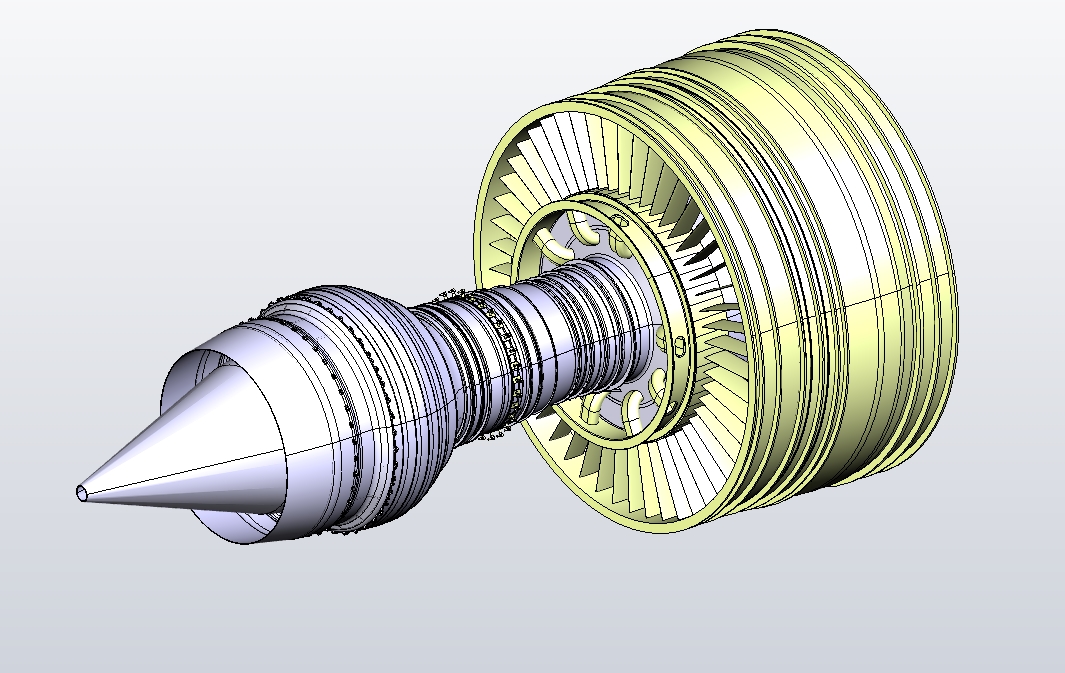 航空发动机CATIA