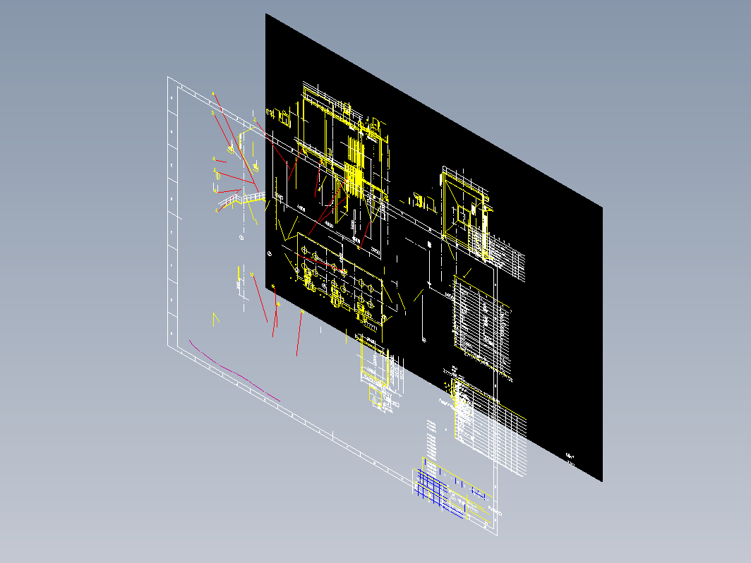 60㎡电除尘器HWD60X3(总图）SL