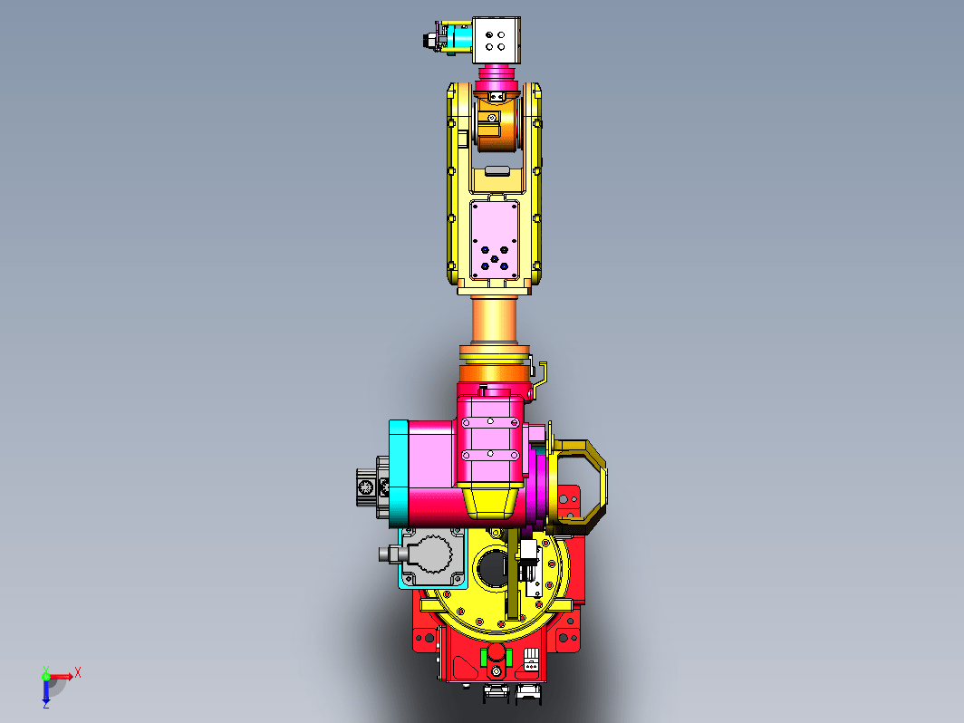 六关节机器人本体（含电机减速机）