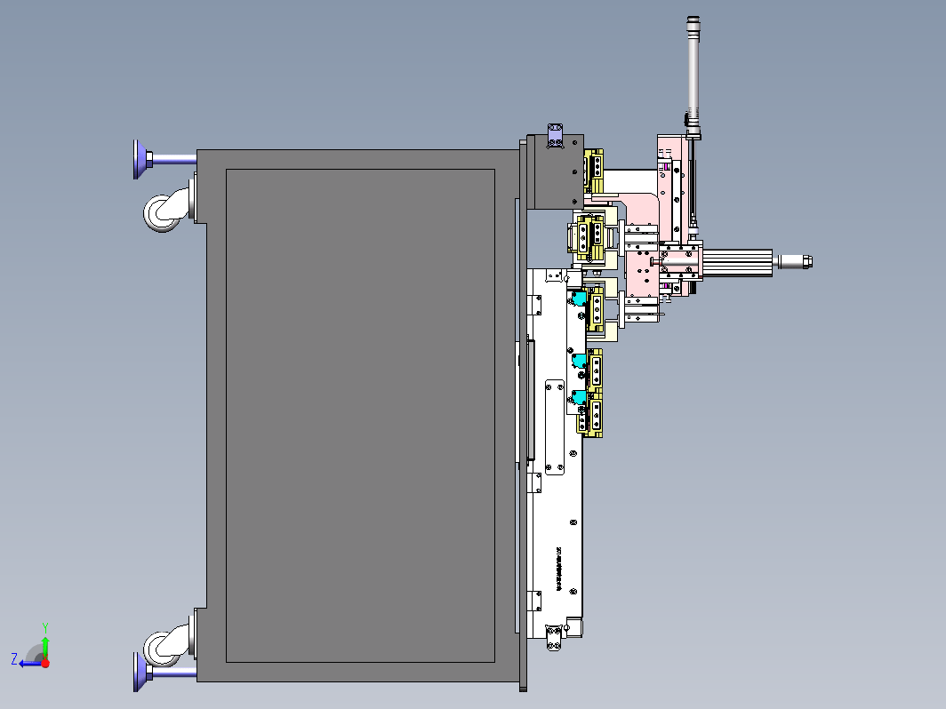 一种治具翻转机