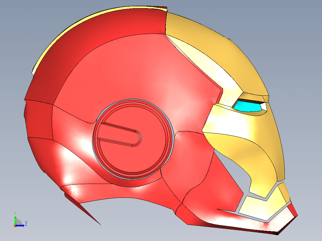 RONMAN HELMET钢铁侠头盔